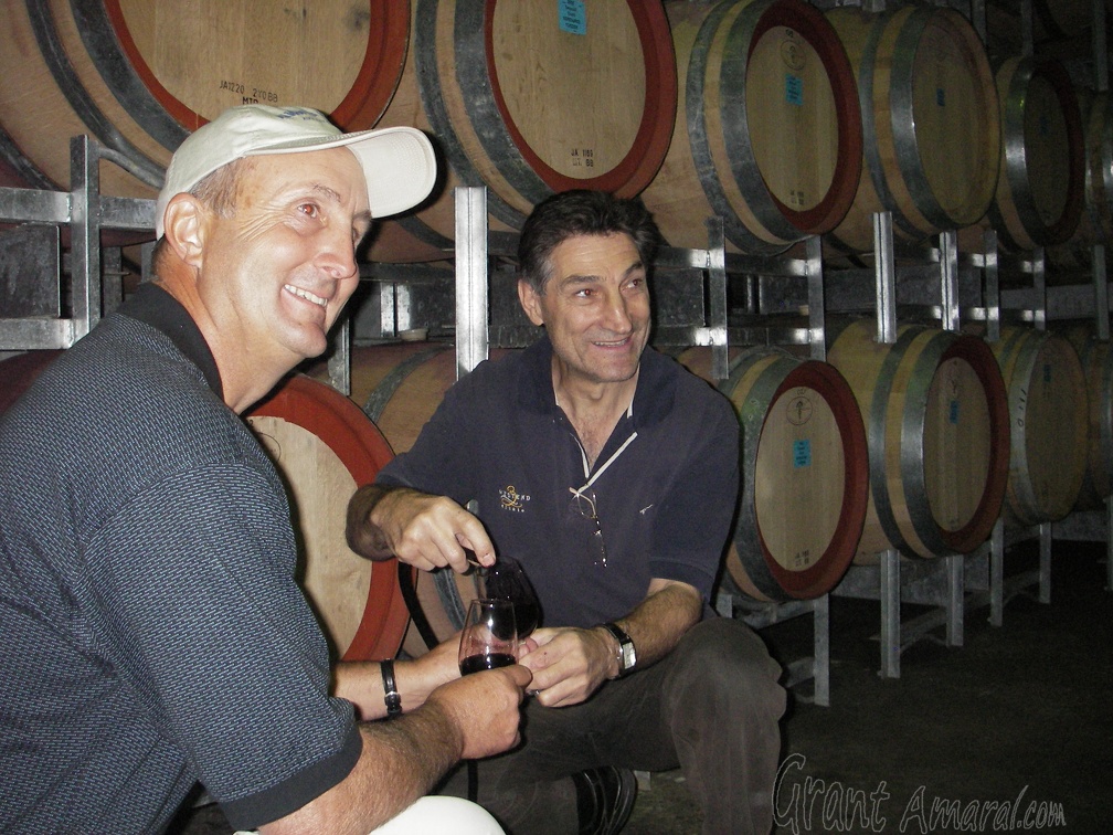 Greg Amaral and Bill Calabria -- Owner Westend Winery