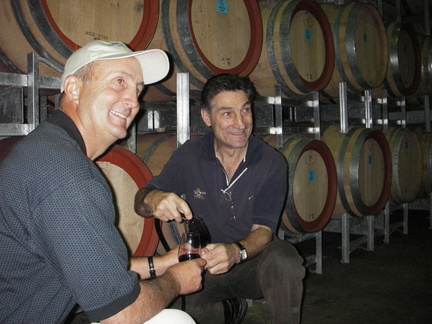 Greg Amaral and Bill Calabria -- Owner Westend Winery