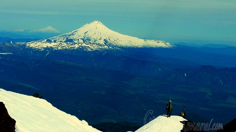 on-top-of-lonquimay-llaima-in-the-background-backcountry-skiing-chile 29384567963 o