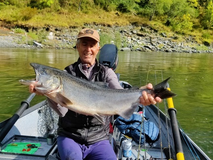 Grant with Salmon 