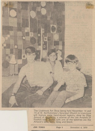 Tapestry news clipping 